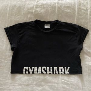 gymshark fraction crop top